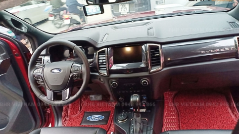Thảm lót sàn ô tô 5D 6D Ford Everest giá gốc tận xưởng, bảo hành trọn đời